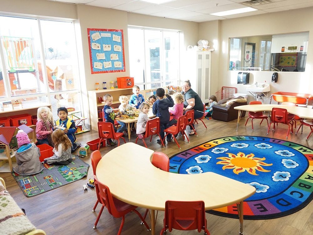 Bright, Organized Classrooms Designed For Learning & Fun